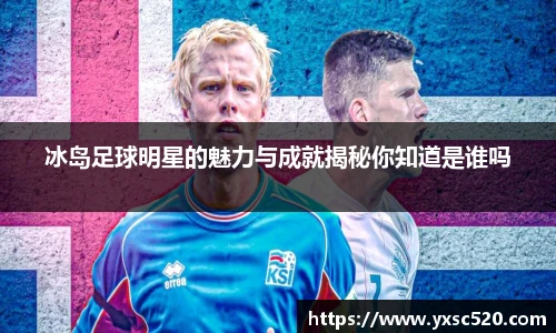 冰岛足球明星的魅力与成就揭秘你知道是谁吗